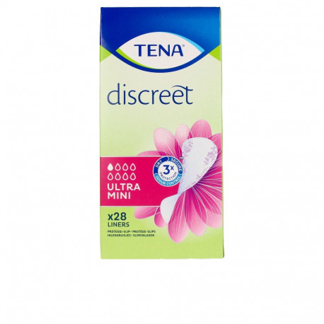 TENA LADY DISCREET salvaslips incontinencia ultra-mini 28 u