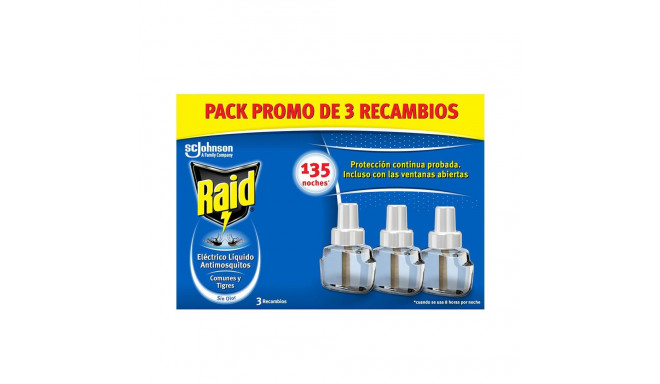 Raid sääsetõrjevahend 3 täitepakki
