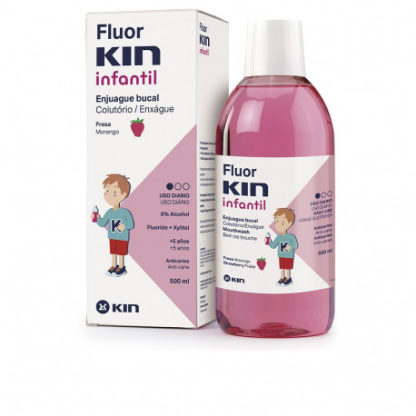 Fluorkin suuvesi Infantil kariiesivastane maasika 500ml