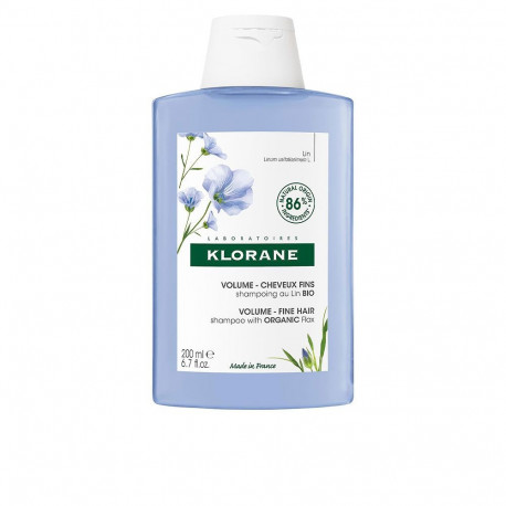 Klorane šampoon Volumen orgaanilise linaga 200ml