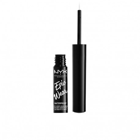 NYX Professional Makeup veekindel vedel silmalainer Epic Wear, valge