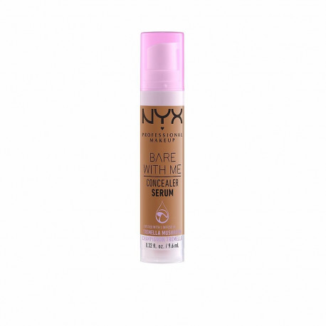 NYX Professional Makeup peitekreem-seerum Bare With Me, #09-deep golden