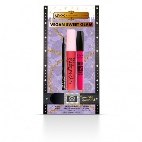 NYX Professional Makeup meigikomplekt Sweet Glam Limited Edition vegan 3-osaline