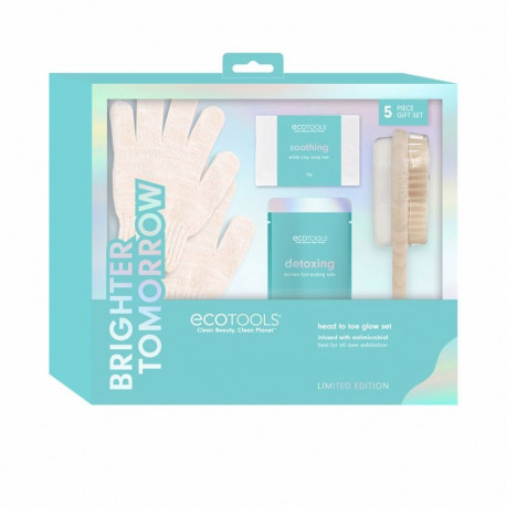 EcoTools komplekt Brighter Tomorrow Glow Head to Toe 4-osaline