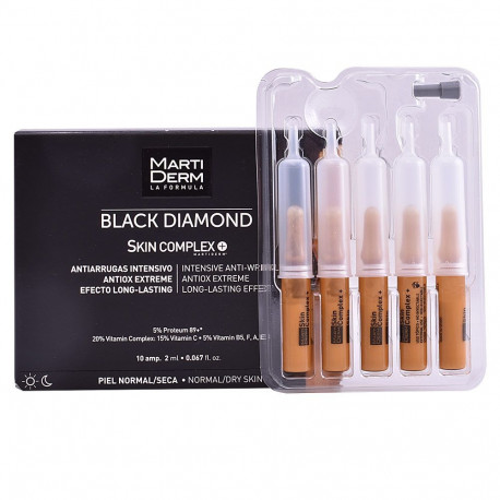 MARTIDERM BLACK DIAMOND skin complex advanced ampollas 10 x 2 ml