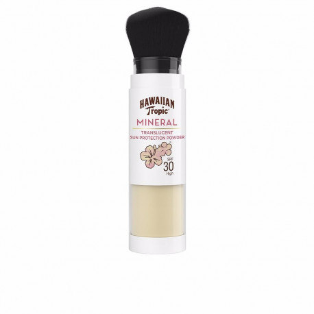 HAWAIIAN TROPIC MINERAL BRUSH brocha maquillaje con color SPF30 1 u