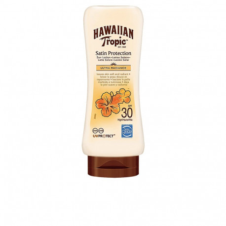 HAWAIIAN TROPIC GLOWING PROTECTION ultra radiance sun lotion SPF30 180 ml