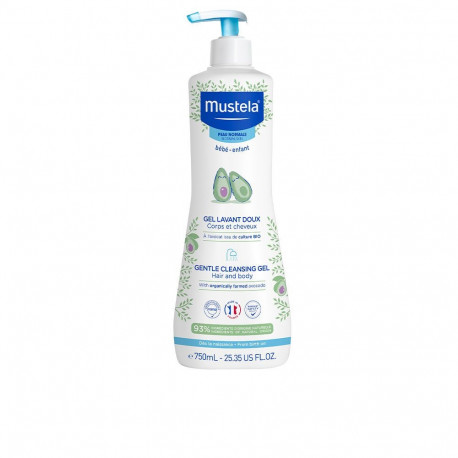 MUSTELA BEBÉ gel de baño suave 750 ml