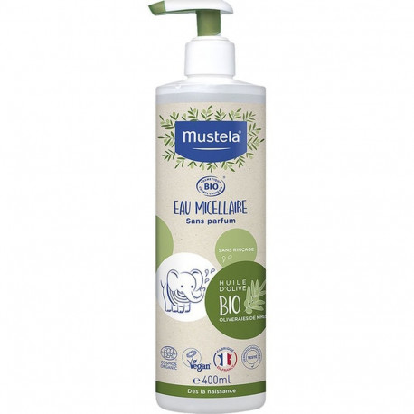 Mustela mitsellaarvesi Bebé Bio loputusvaba 400ml