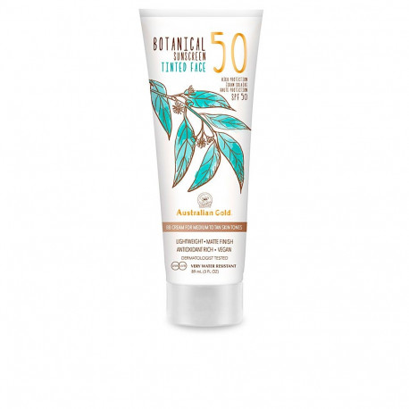 AUSTRALIAN GOLD BOTANICAL SPF50 tinted face #medium-tan