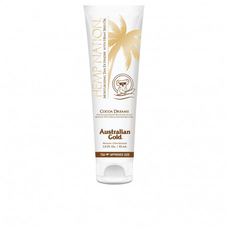 AUSTRALIAN GOLD HEMP NATION COCOA moisturizer tan extender 83 ml