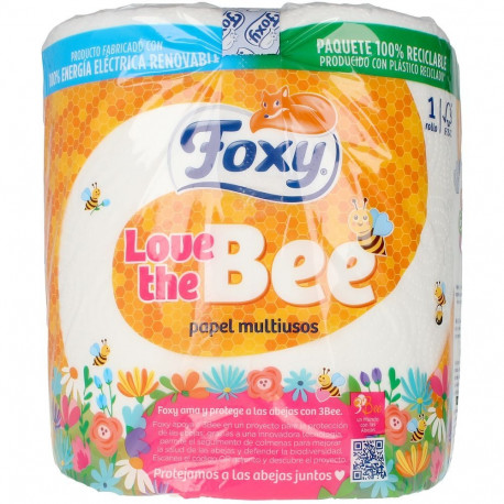 Foxy majapidamispaber Love the Bee Jumbo 1tk
