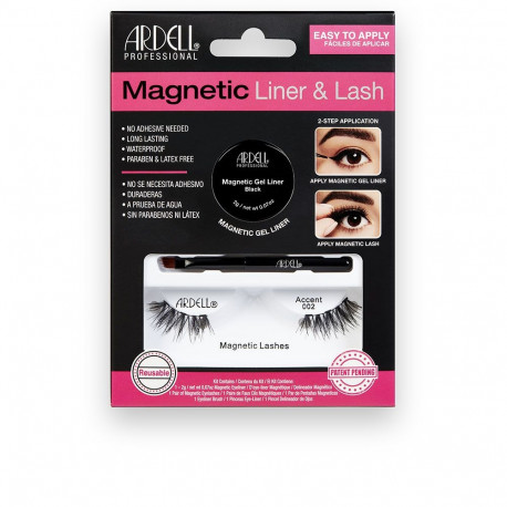 Ardell magnetripsmed ja geellainer Magnetic Liner & Lash Accent #002 3 u