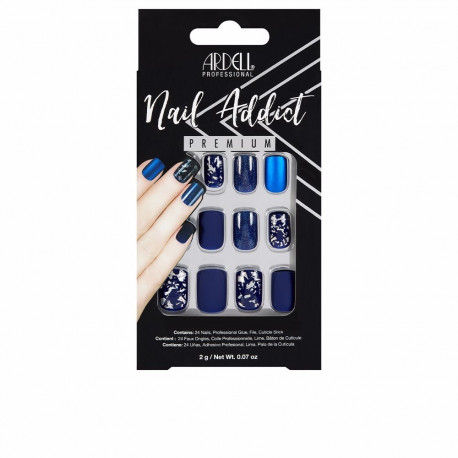ARDELL NAIL ADDICT matte blue 1 u