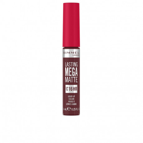 RIMMEL LONDON LASTING MEGA MATTE liquid lip colour #810-plum this show 7,4 ml