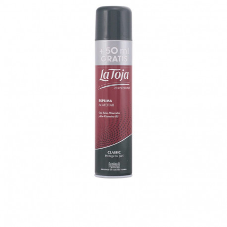 LA TOJA HIDROTERMAL espuma afeitar classic spray 250 + 50 ml