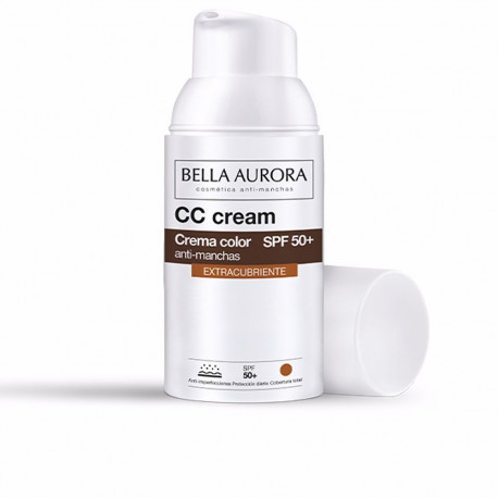 Bella Aurora CC-kreem pigmendilaikudevastane eriti kattev SPF50+ 30ml