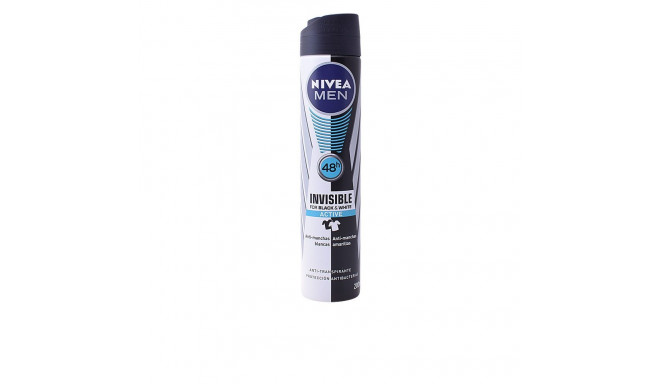 NIVEA MEN BLACK & WHITE ACTIVE desodorante vaporizador 200 ml