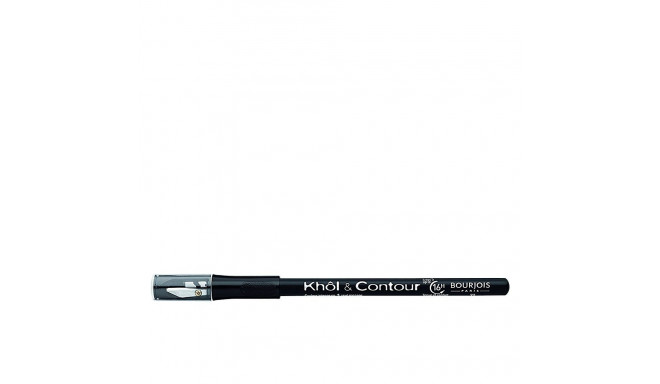 BOURJOIS KHÔL & CONTOUR lápiz de ojos #01-noir issime 1,2 gr