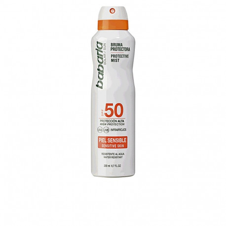 BABARIA SOLAR PIEL SENSIBLE bruma protectora SPF50 200 ml