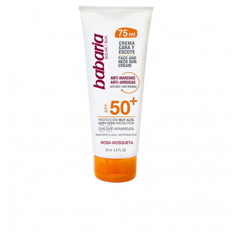 Babaria päikesekaitsevedelik Solar plekkidevastane näole ja dekolteele SPF50+ 75ml