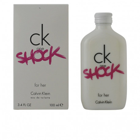 CALVIN KLEIN CK ONE SHOCK FOR HER eau de toilette vaporizador 100 ml