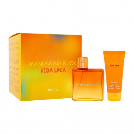 Mandarina Duck Vida Loca Eau de Toilette (100ml) (Edt 100 ml + Body Lotion 50 ml)