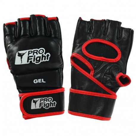 Rękawice MMA Gloves Profight PU czarne   2XL