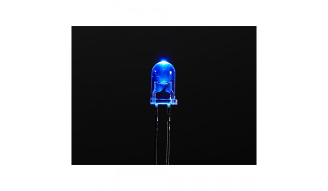 LED 5mm, sinine, super kirgas