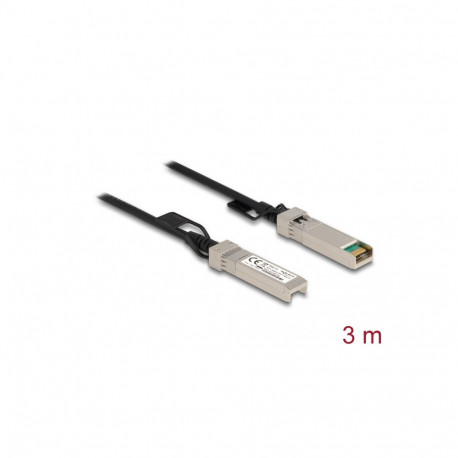 SFP+ kaabel 3.0m, 10-Gigabit Ethernet, must (Twinax)