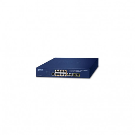L2+ 8-Port 10/100/1000T 802.3at PoE + 2-Port 10/100/1000T + 2-Port 100/1000X SFP Managed Switch