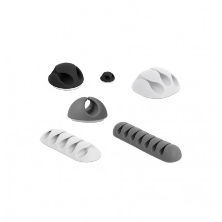 Delock Cable Holder Combo Set 6 pieces