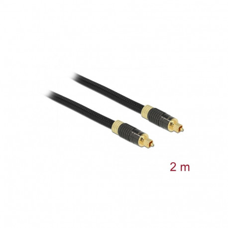 TosLink/ SPDIF kaabel 2.0m, kullatud, varjestatud