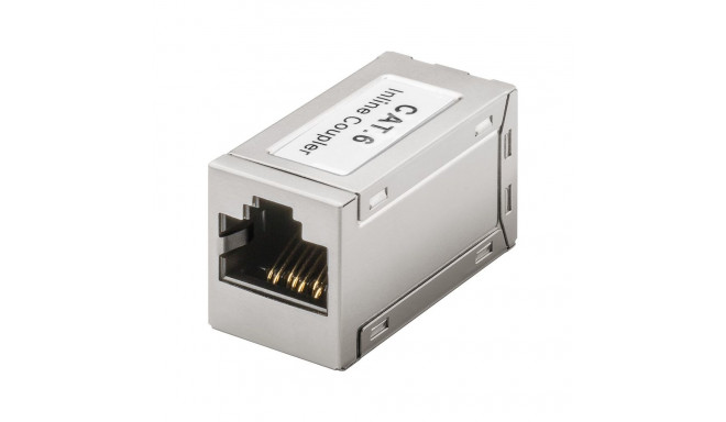 Modular coupler 2xRJ45 jack, Cat6