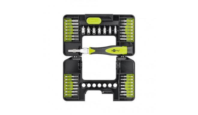 Täppiskruvikeeraja 37-osaline komplekt