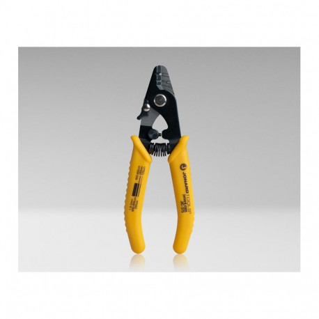 V - hole fibre optic strippers