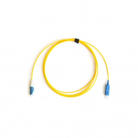Enhanced LC - SC G.652D Yellow LSZH 1F 2.0mm SPX 0.5M