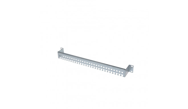 Kaablihoidja 1U kaablisidemete kinnitus, metall