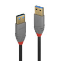 USB 3.0 kaabel A - A 1.0m, ANTHRA