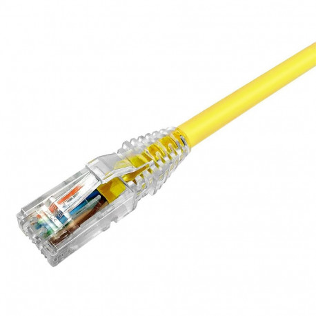 NPC RJ45 Patch Cord, category 6, U/UTP, LSZH, Yellow