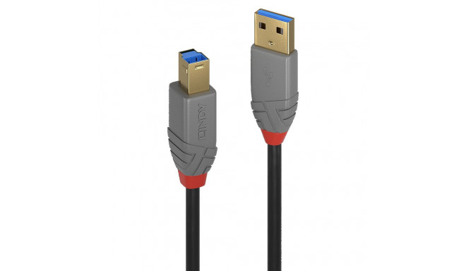 5m USB 3.2 Type A to Type B, Anthra Line