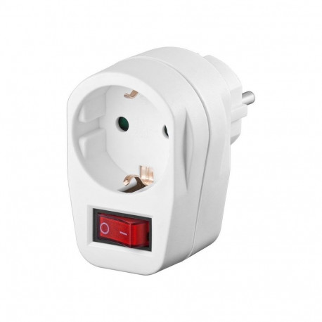 Protective Safety Socket with Switch, 16 A