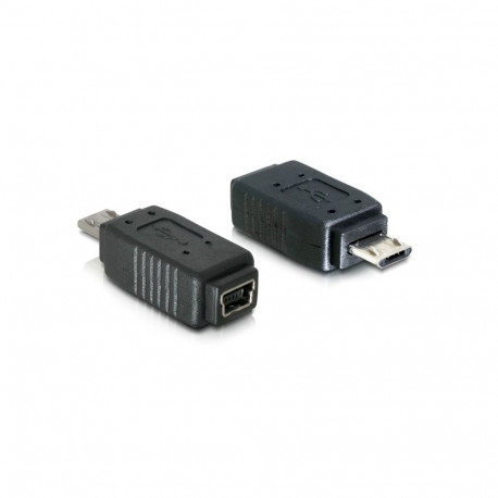 Üleminek USB 2.0 Micro B (M) - Mini (F) 5pin