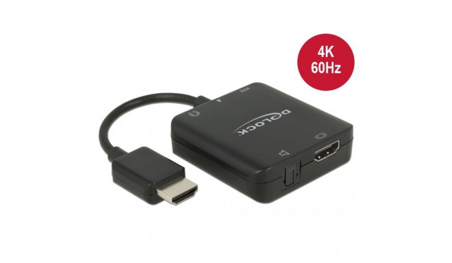 HDMI Audio Extractor 4K 60 Hz compact