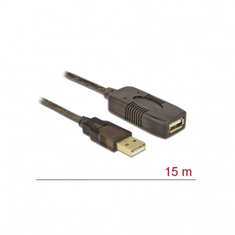 USB 2.0 pikenduskaabel (võimendiga) 15.0m