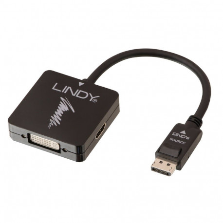 DisplayPort 1.2 to HDMI, VGA & DVI-D Adapter Converter