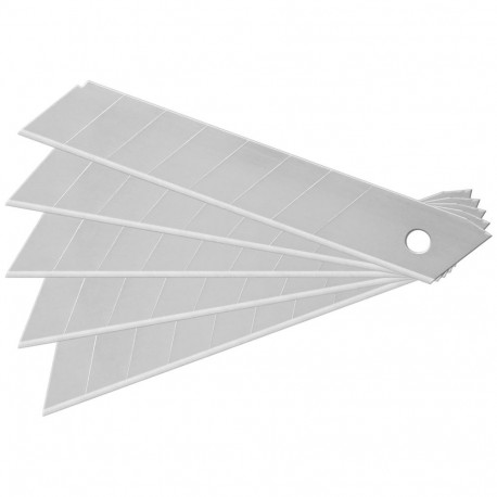 replacement blades for allround knifes - 10pcs Set - 18 mm