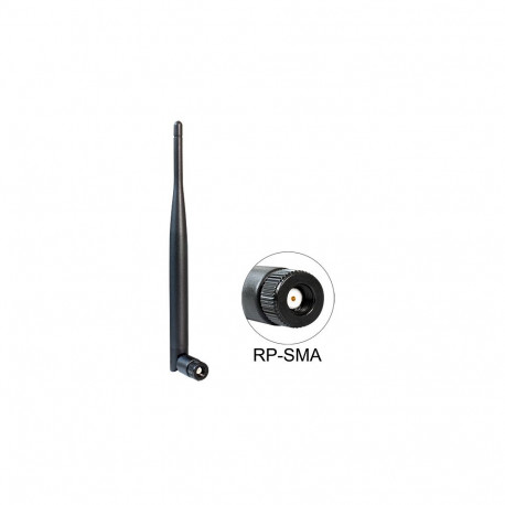WLAN Antenna 802.11 ac/a/b/g/n RP-SMA 5dBi omnidirectional