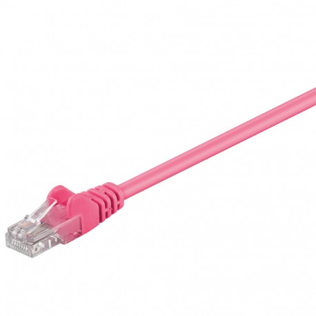 Võrgukaabel Cat6 UTP 0.5m, magenta, CCA