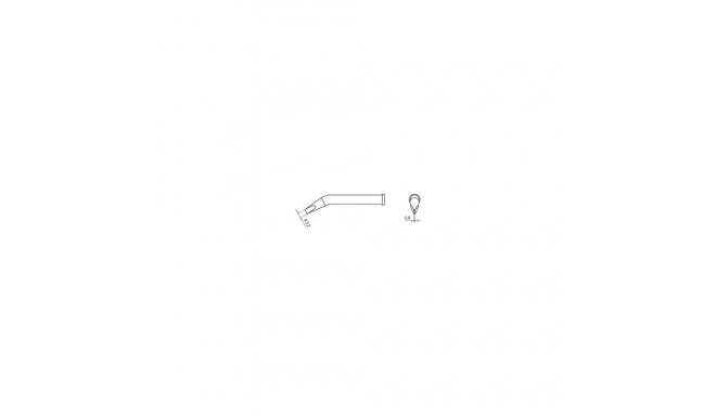 XT MX SOLDERING TIP CHISEL 3.2X0.8MM